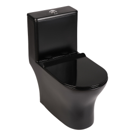 Vas WC rimless negru A8618
