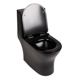 Vas WC rimless negru A8618