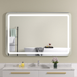 Oglinda baie led 140x80, functie dezaburire, control touch