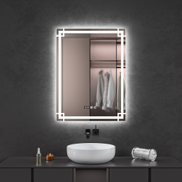 Oglinda baie 60x80 cu led....