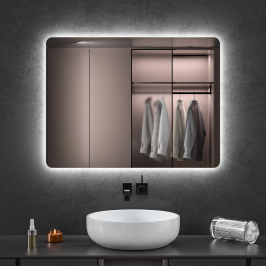 Oglinda baie led 60x80 fara intrerupator