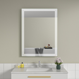 Oglinda baie 60x80 cu iluminare led. Control touch