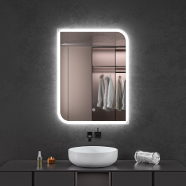 Oglinda baie led 60x80 cu...