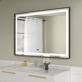 Oglinda baie cu led 120x80...