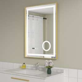 Oglinda baie 60x80 led cu...