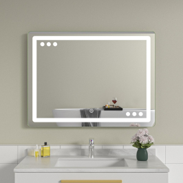 Oglinda baie 80x60 cu led....