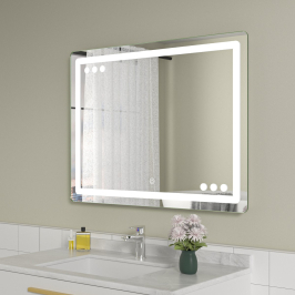 Oglinda baie 80x60 cu led....