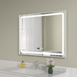 Oglinda baie 80x60 cu...