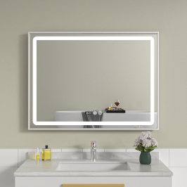 Oglinda baie led 100x70 cu...