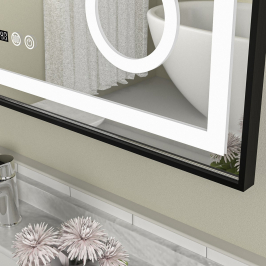 Oglinda de baie led 100x70
