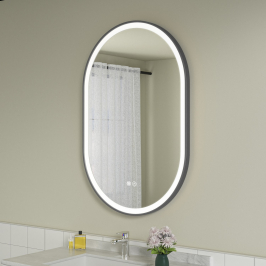 Oglinda baie led 60x100 cu...
