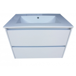 Mobilier de baie alb 70x50