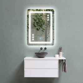 Oglinda baie led 60x80 control touch